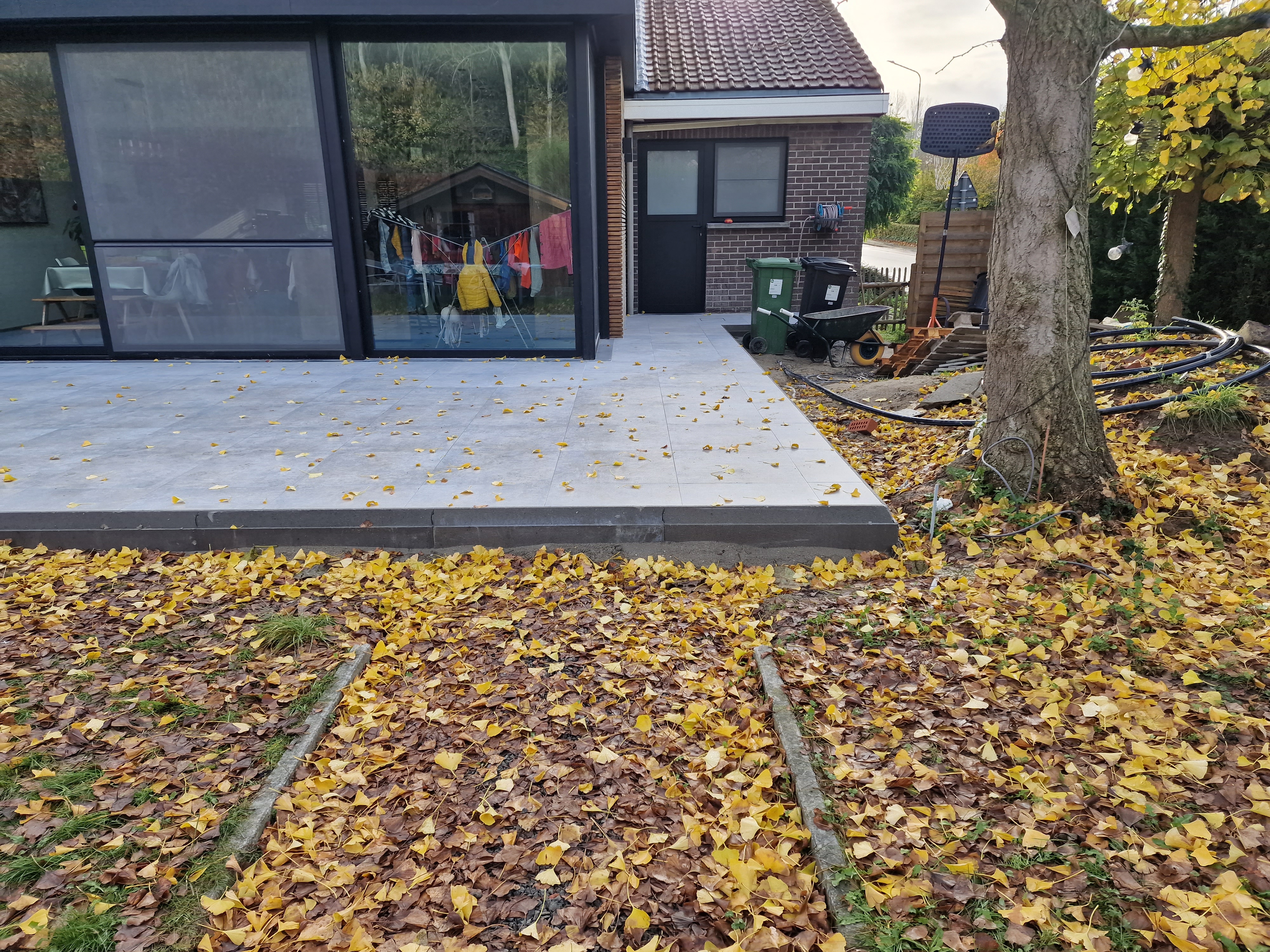 Terras en overgang